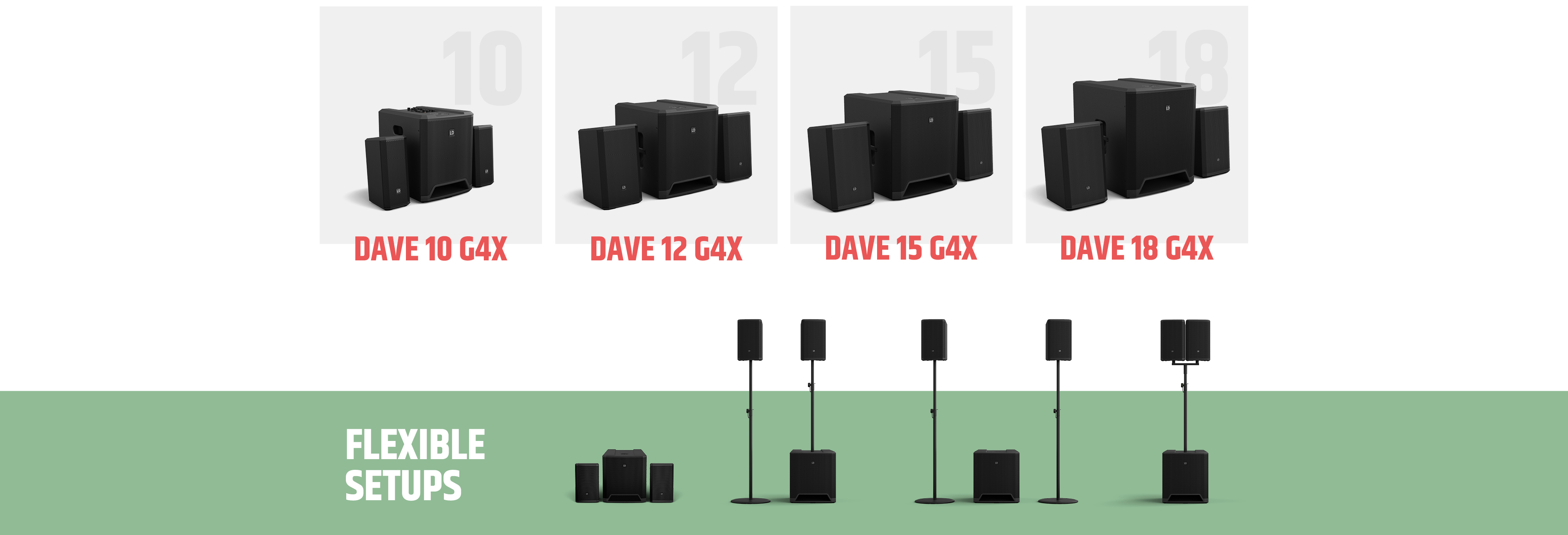 LD Systems DAVE G4X Series Overview 