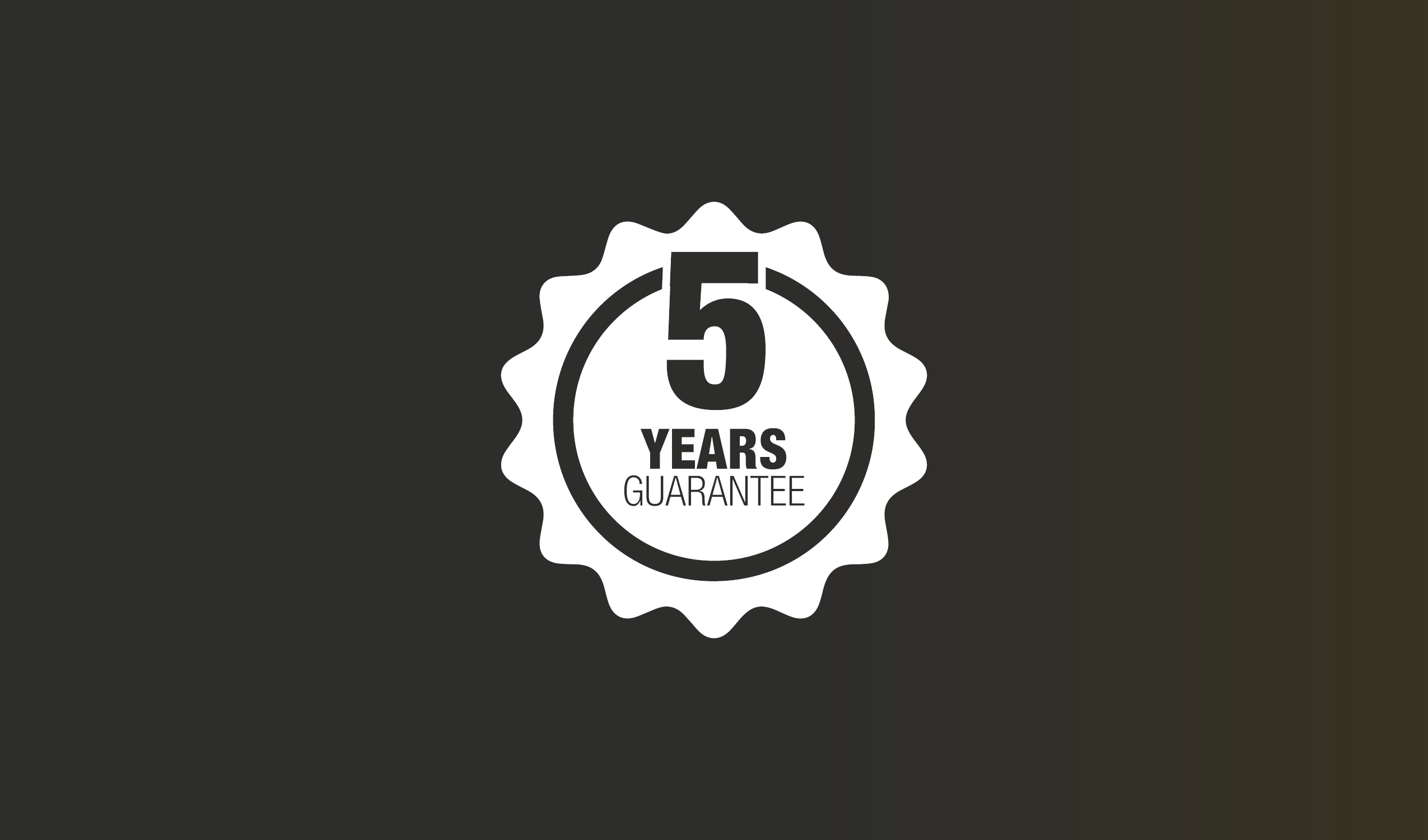 DEFENDER five-year guarantee