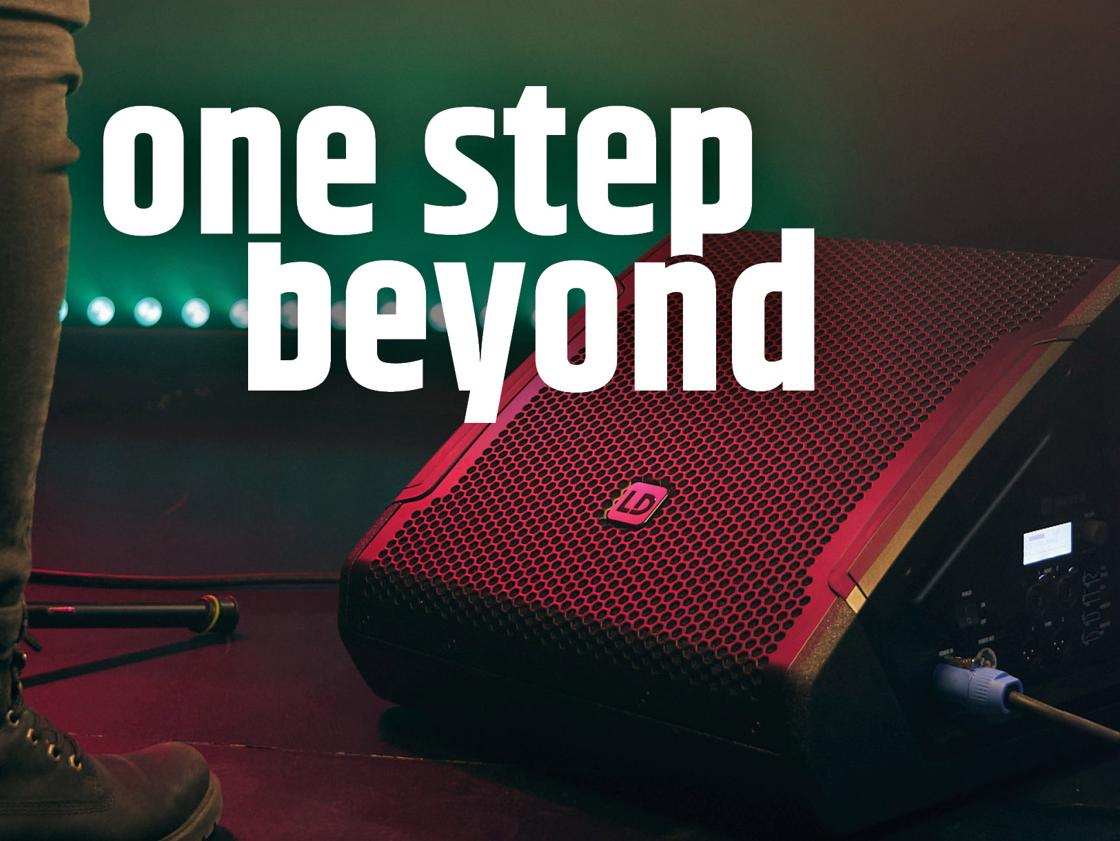 LD System Mon G3 with the headline: one step beyond