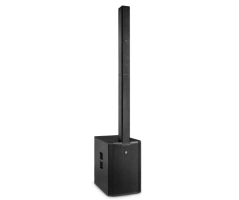 Angled Column PA System in black